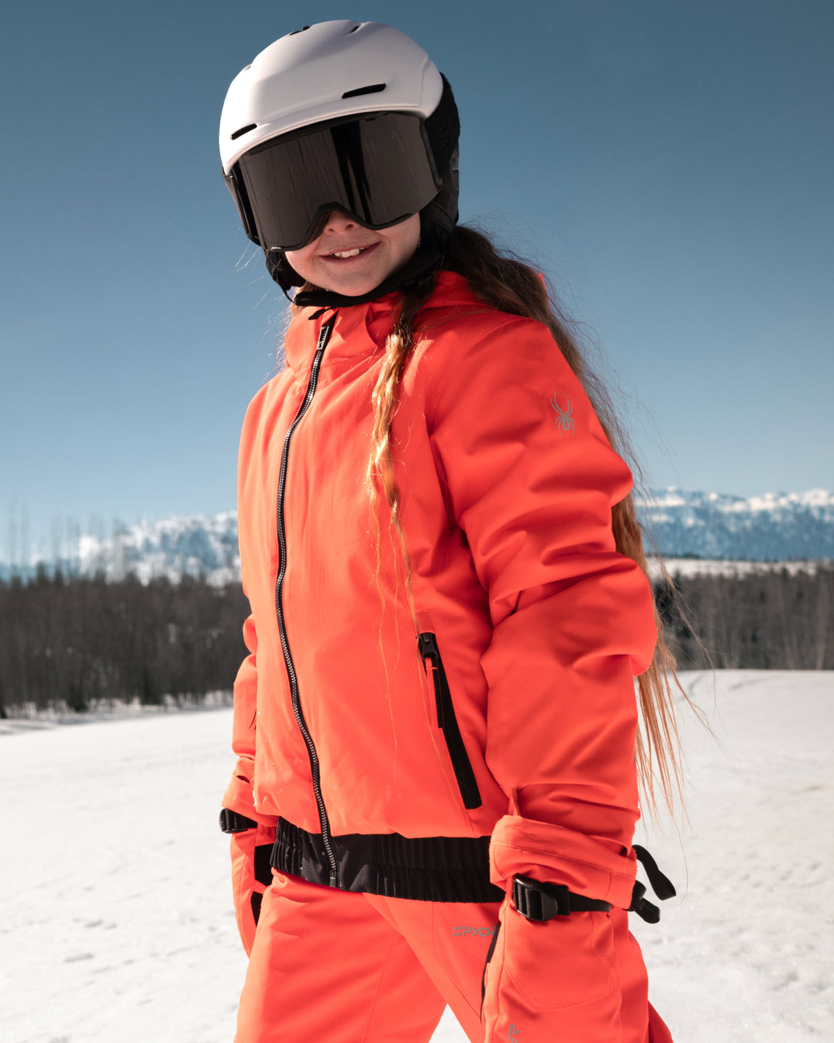 Girls' Lola Jacket - Electric Coral