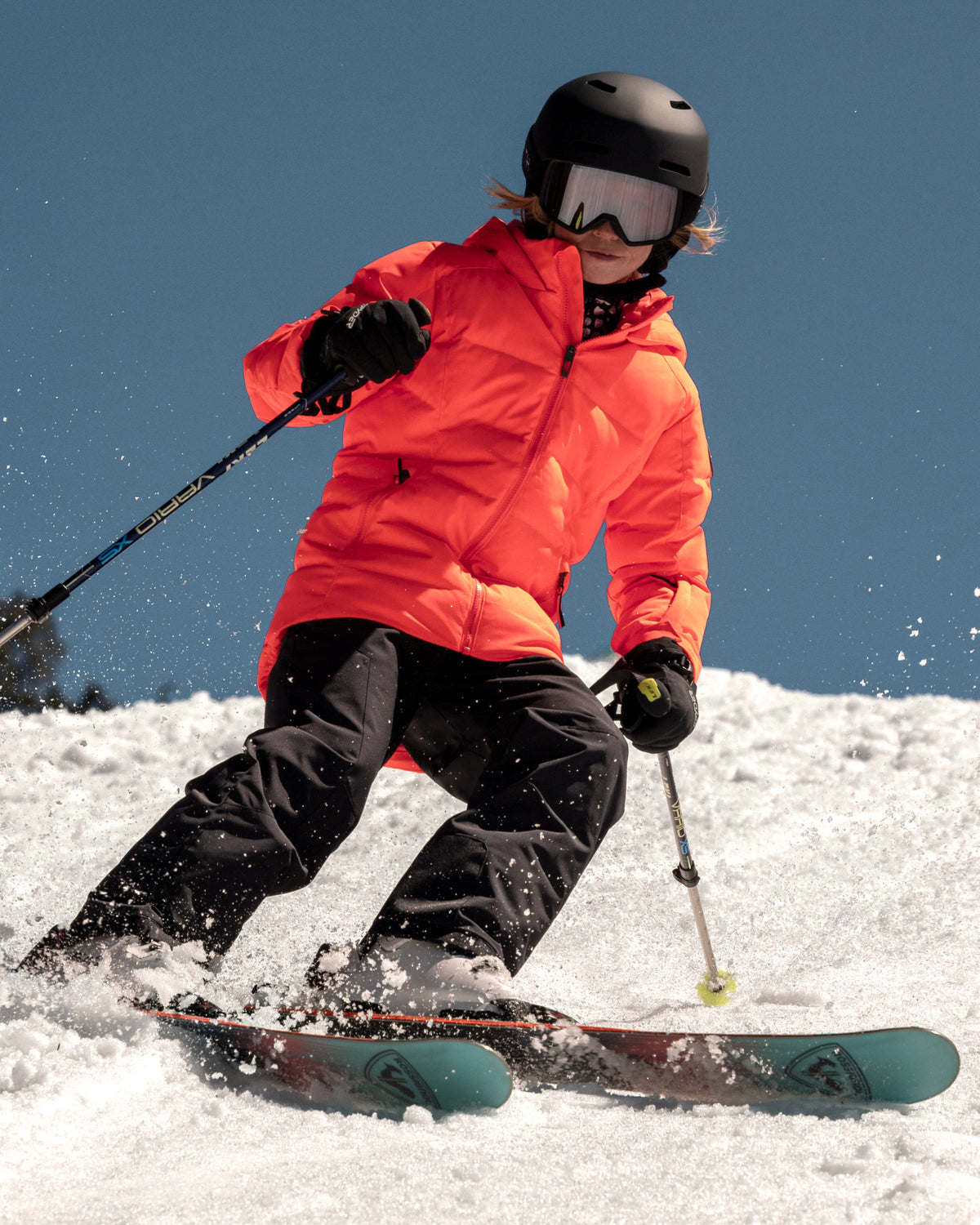 Girls' Zadie Synthetic Down Jacket - Electric Coral
