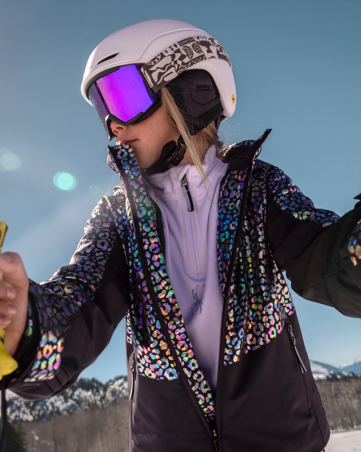 Girls' Conquer Jacket - Leopard