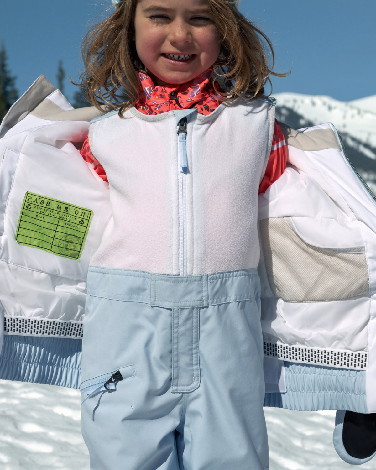 Girls' Lola Jacket - Cloudy Blue