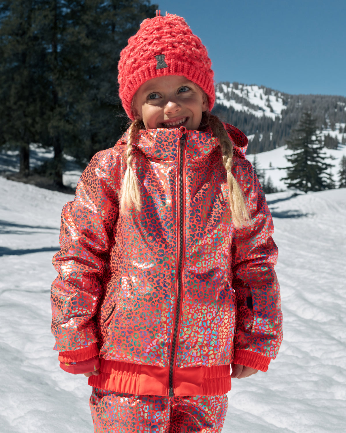 Girls' Lola Jacket - Leopard