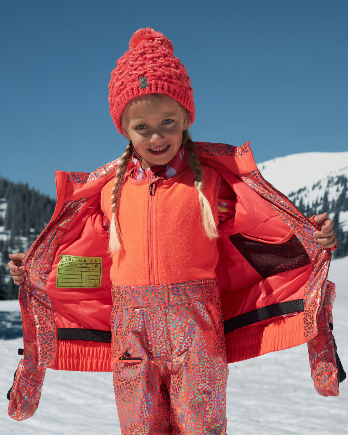 Girls' Lola Jacket - Leopard