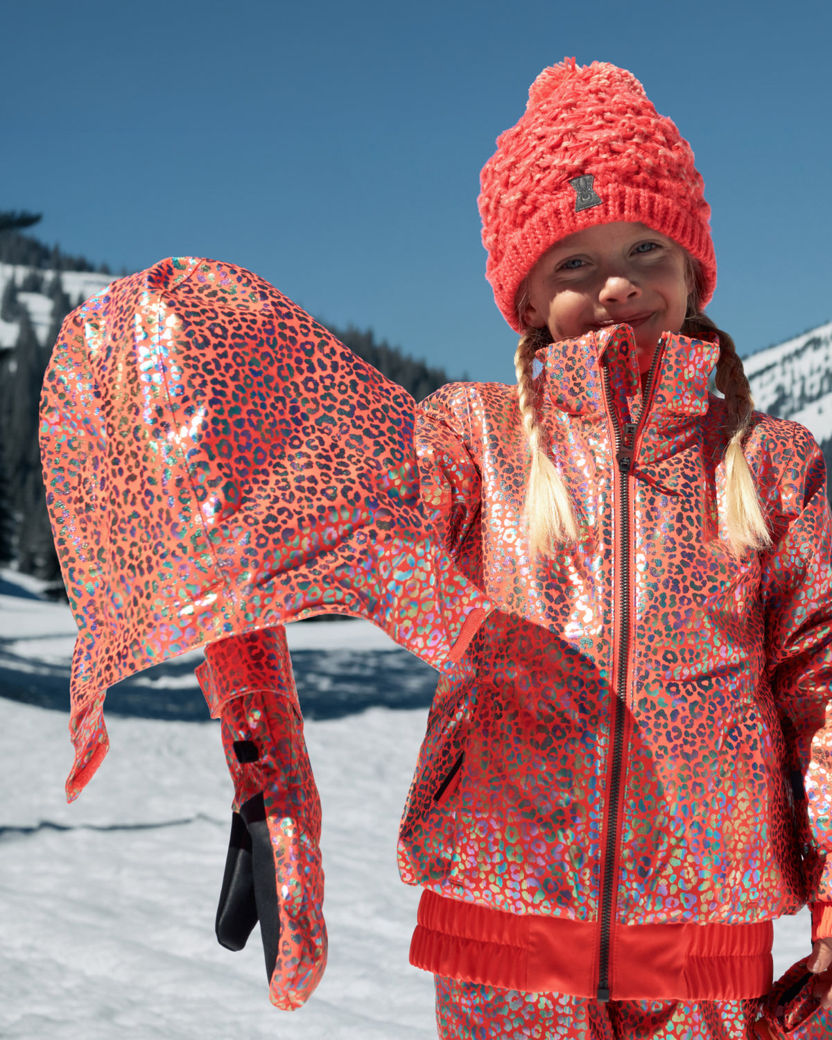 Girls' Lola Jacket - Leopard