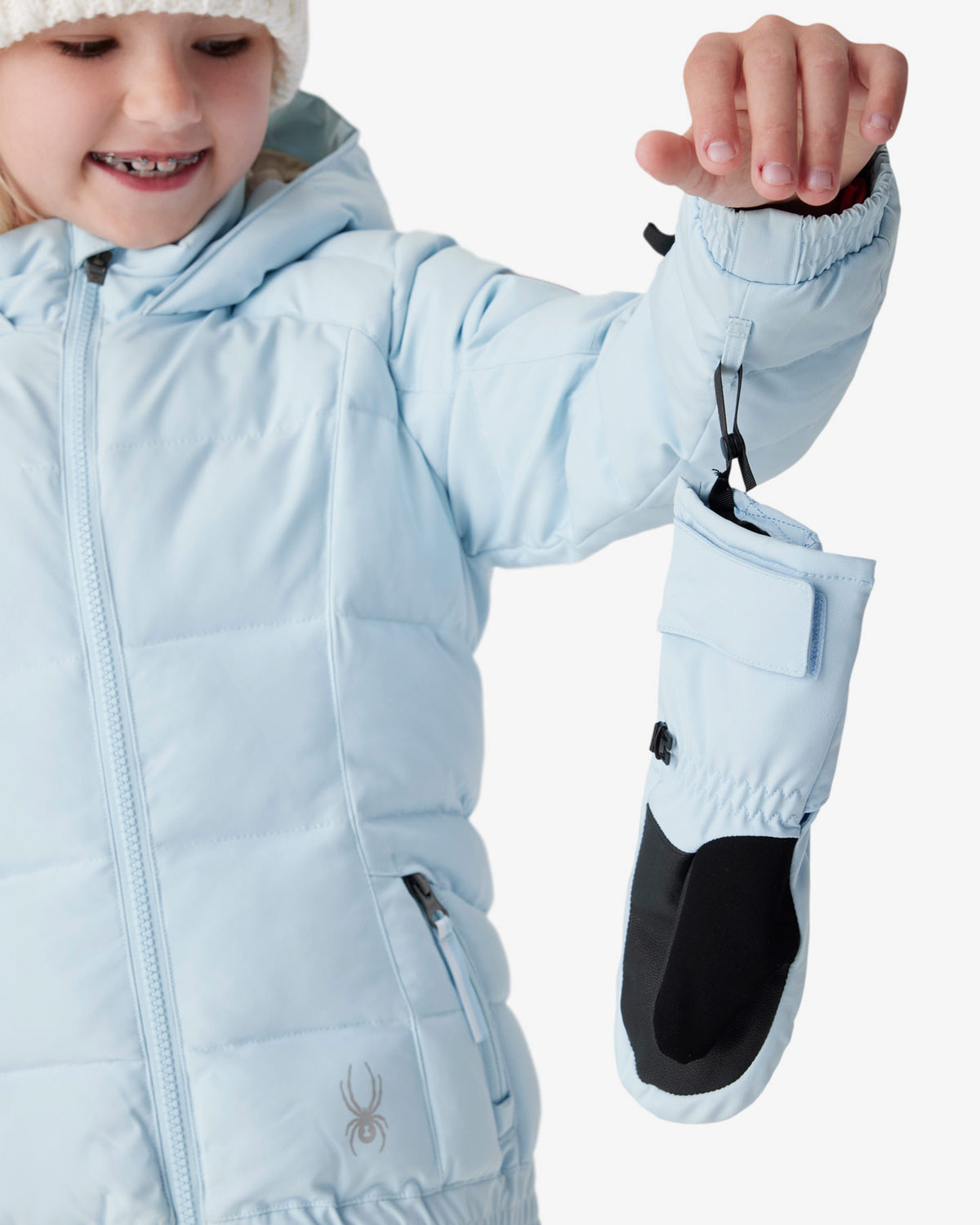 Girls' Zadie Synthetic Down Jacket - Cloudy Blue