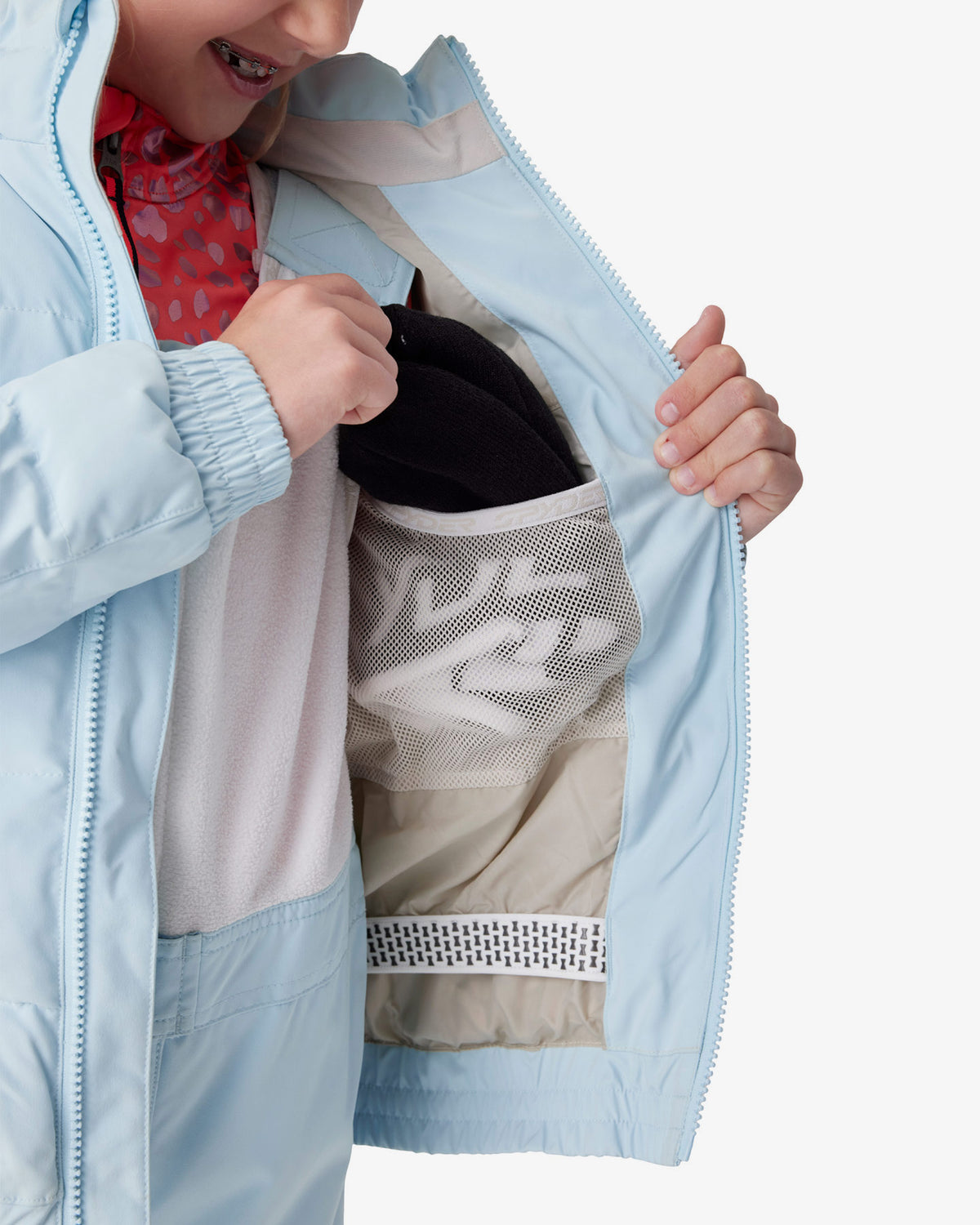 Girls' Zadie Synthetic Down Jacket - Cloudy Blue