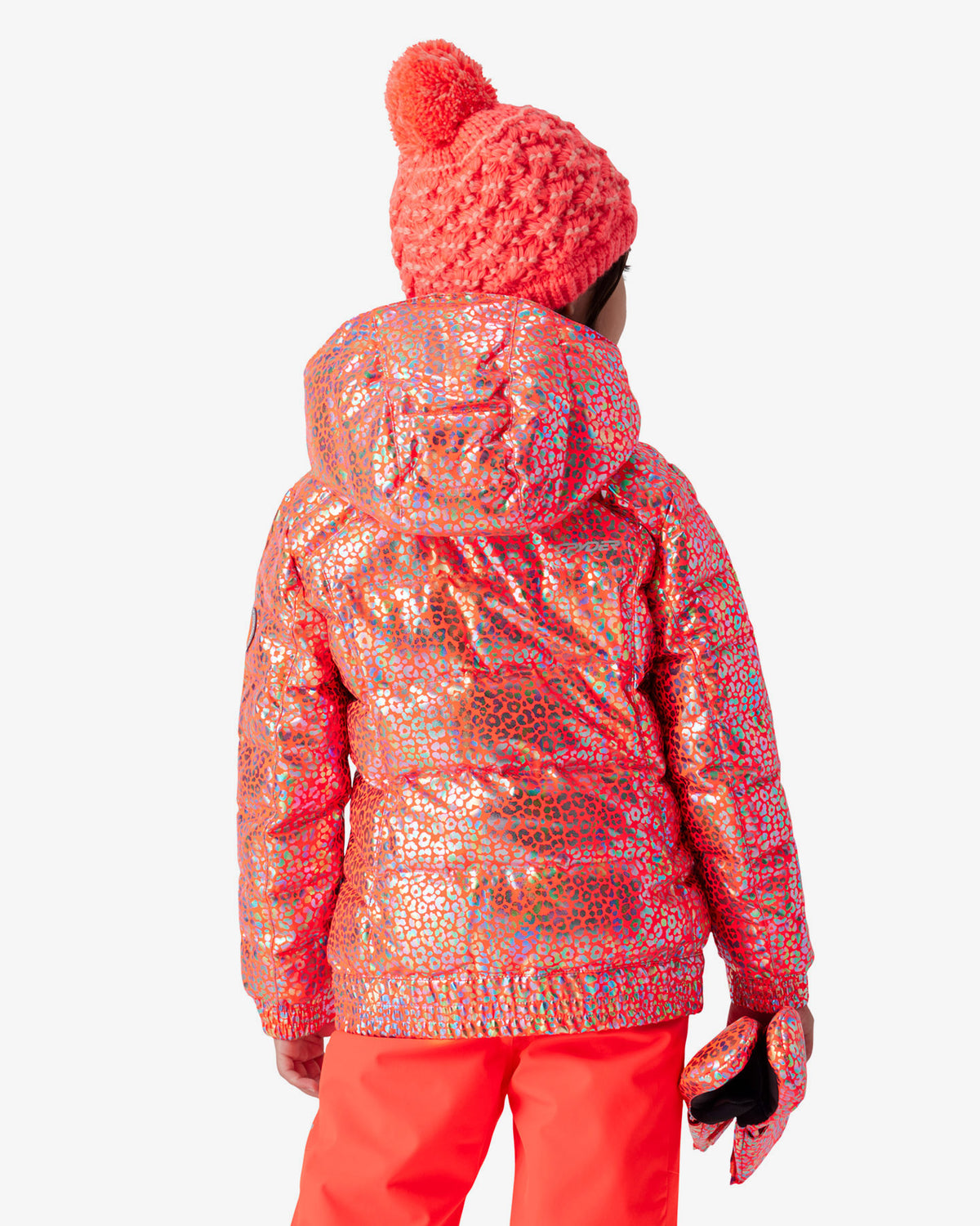 Girls' Zadie Synthetic Down Jacket - Leopard