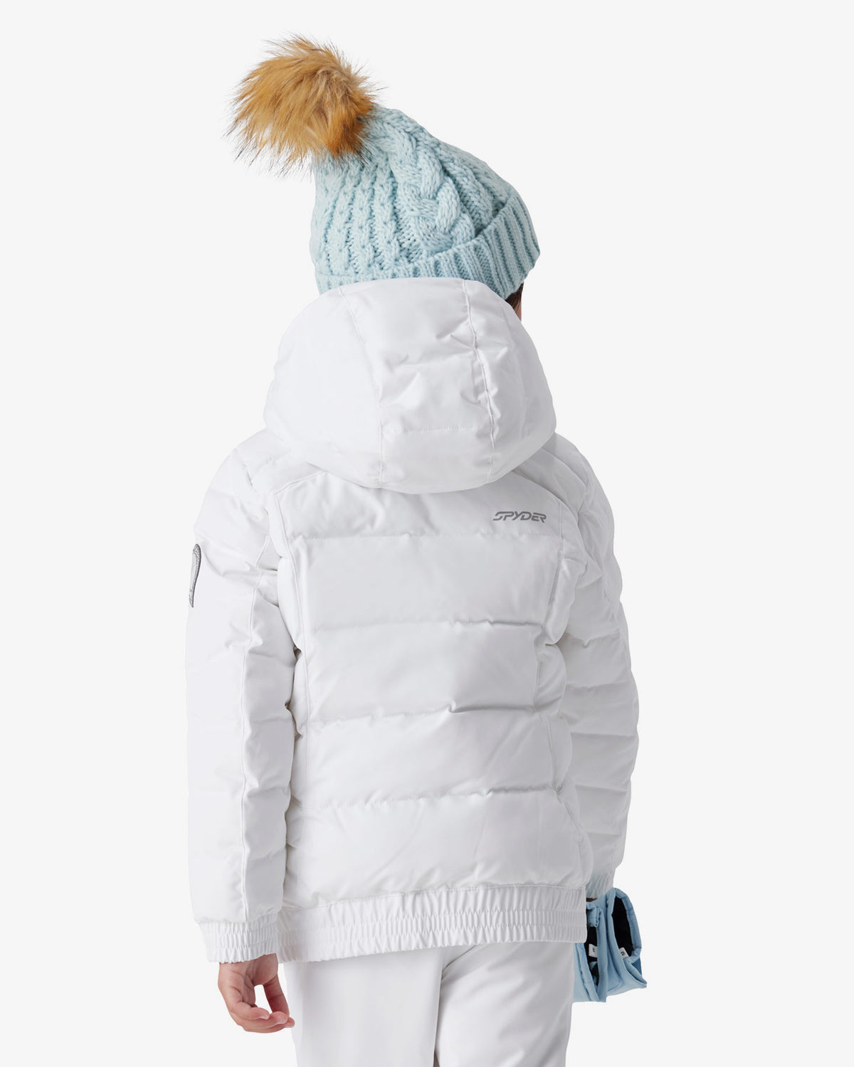 Girls' Zadie Synthetic Down Jacket - White