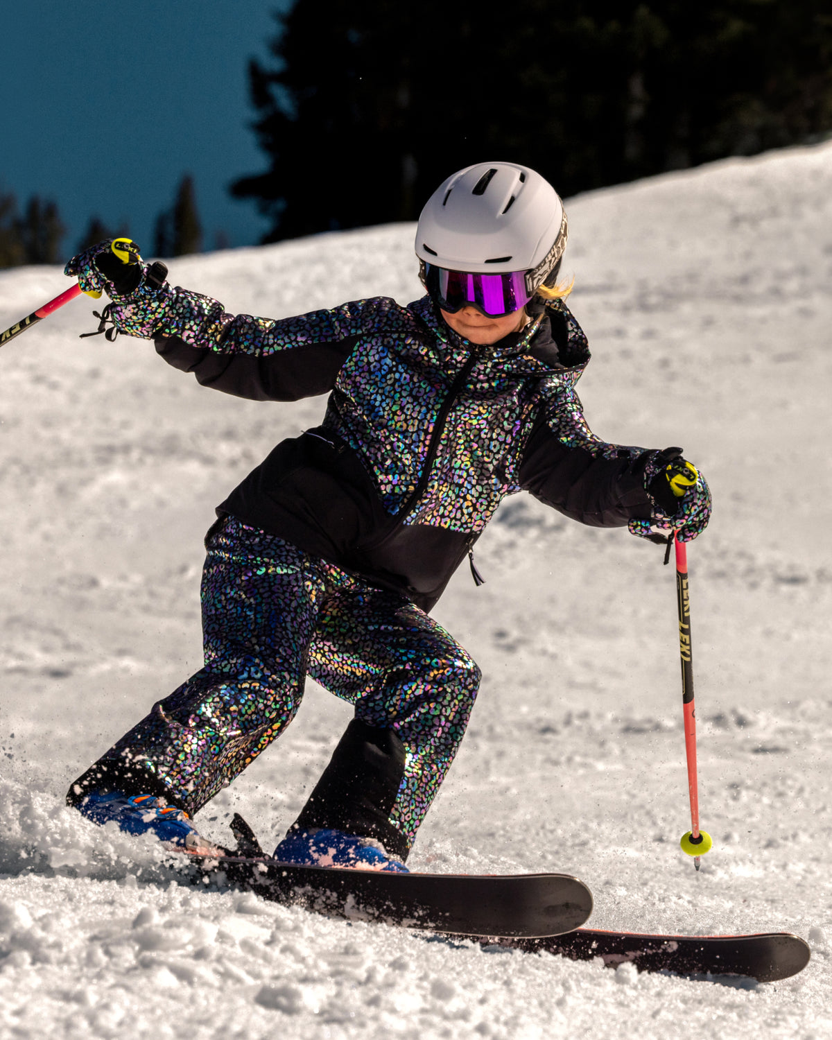 Girls' Olympia Pants - Leopard
