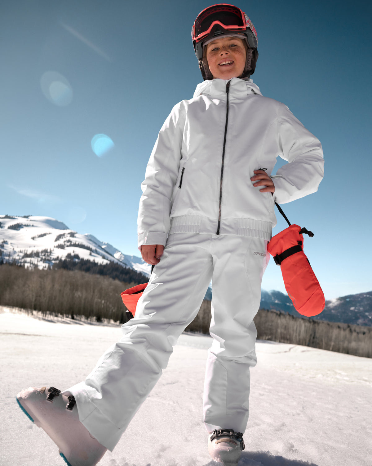 Girls' Olympia Pants - White