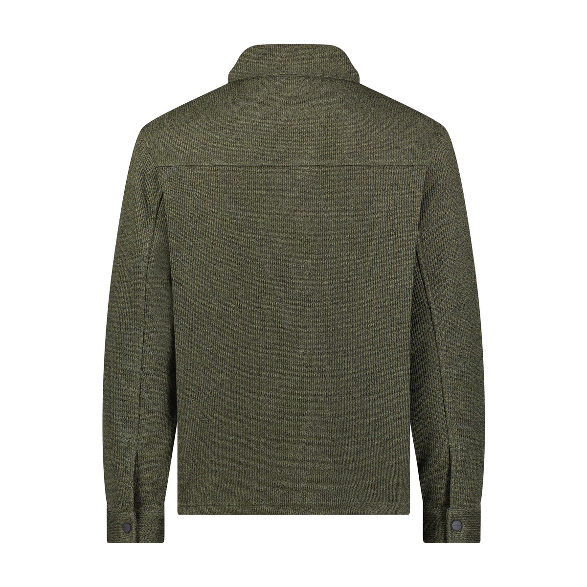 Men's Sweater Fleece Shacket - Dusty Green