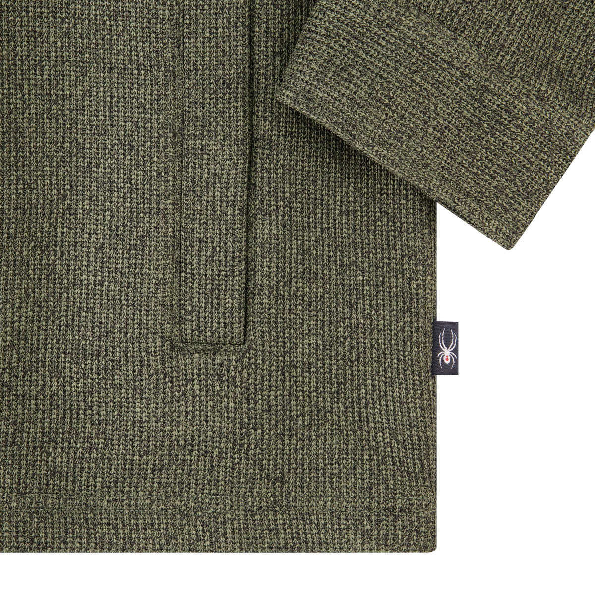 Men's Sweater Fleece Shacket - Dusty Green