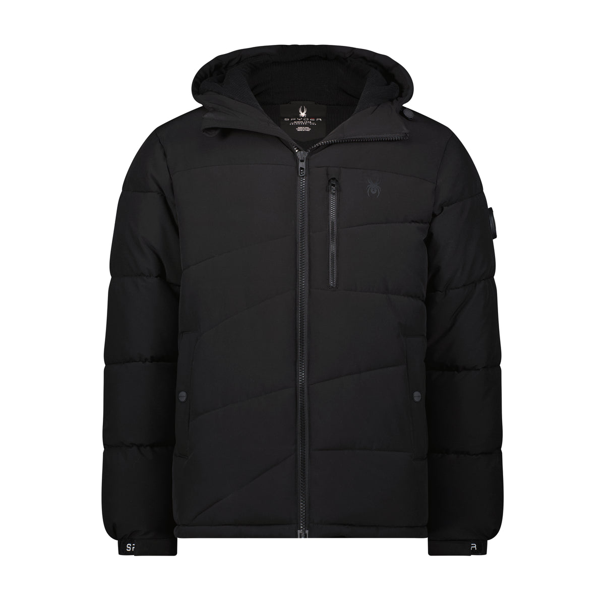 Mens Flex Shell Puffer - Black