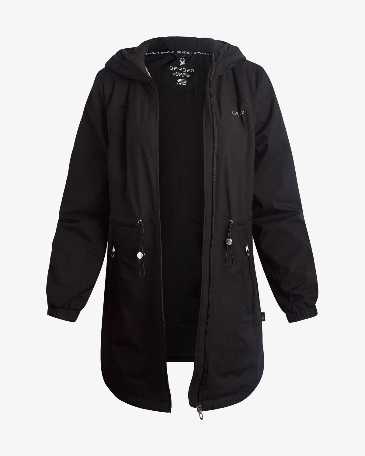 Women's Long Spyder Lite Jacket - Black