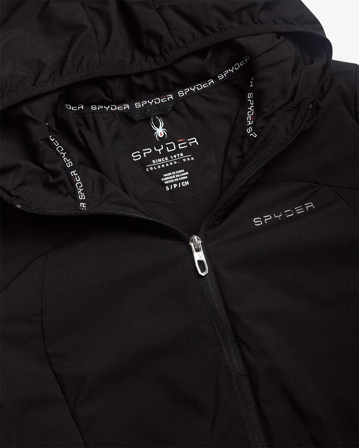 Women's Long Spyder Lite Jacket - Black