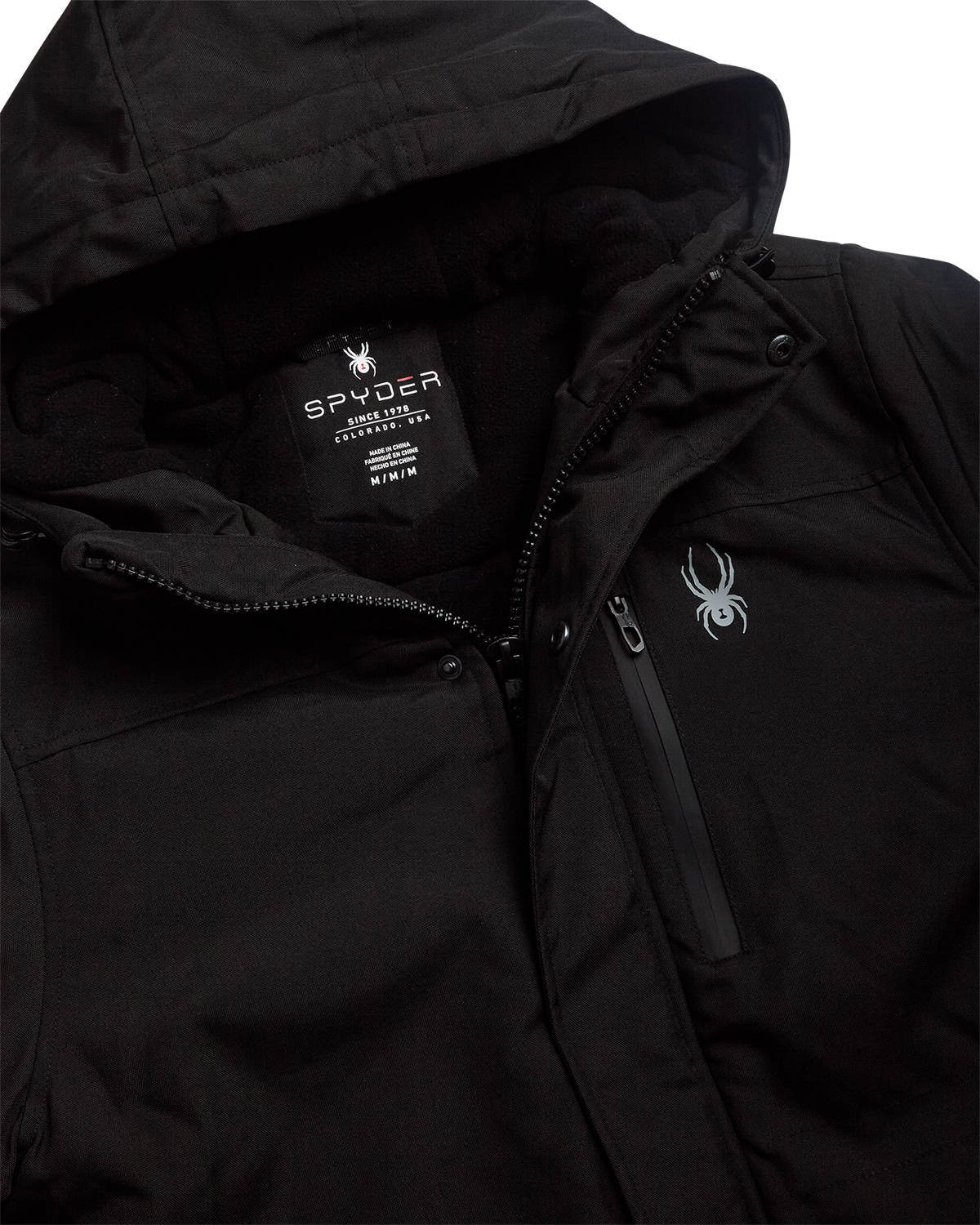 Men's Parka Jacket - Black