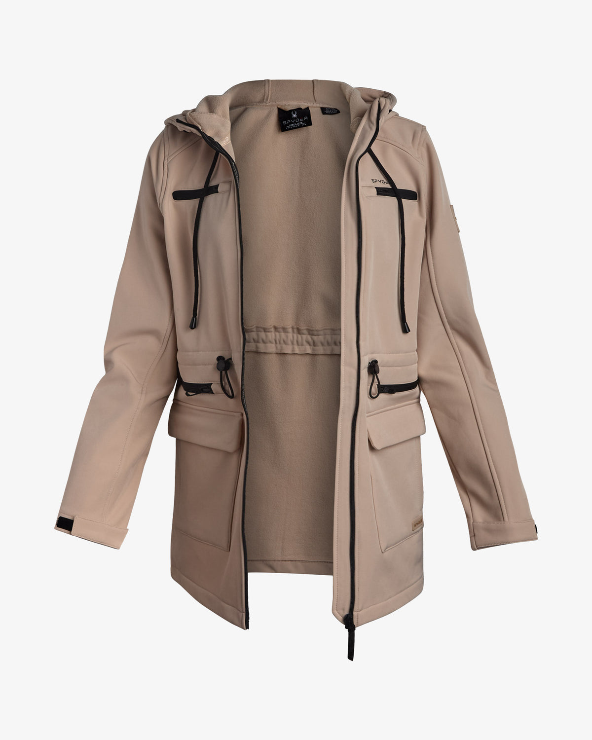 Women's Long Softshell Jacket - Clay
