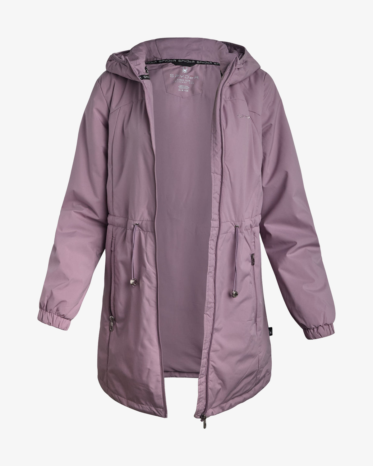 Women's Long Spyder Lite Jacket - Dusty Grape