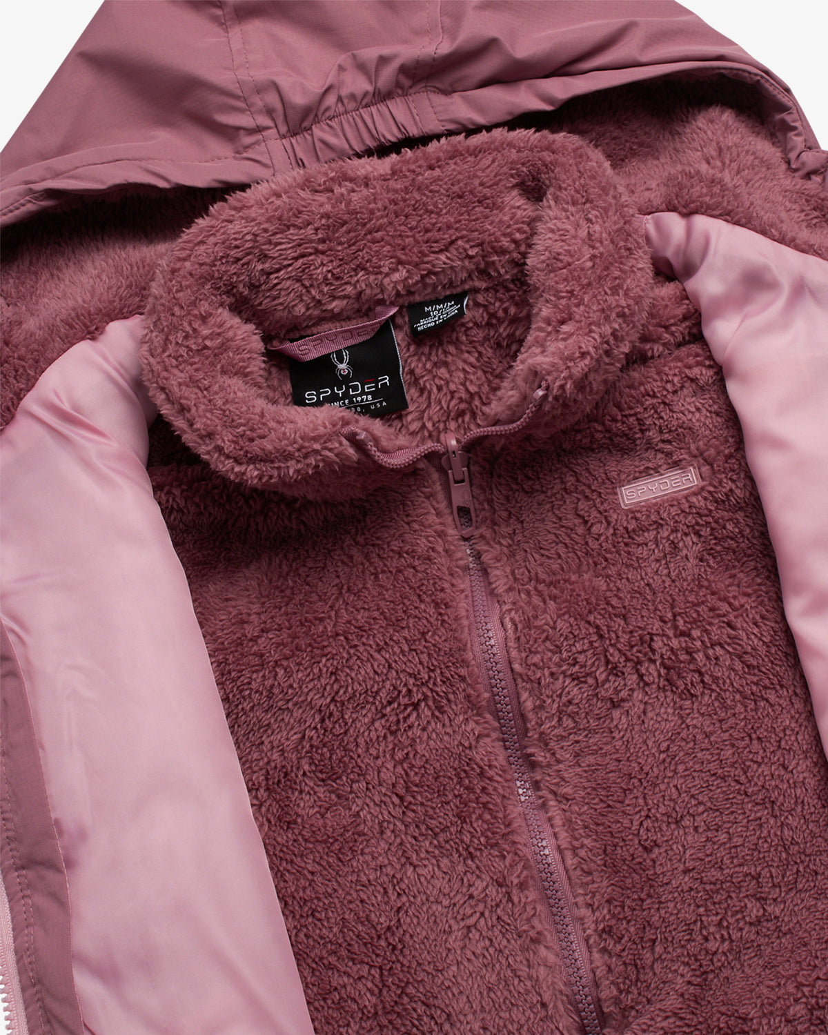 Girls' 3-in-1 Jacket - Mauve
