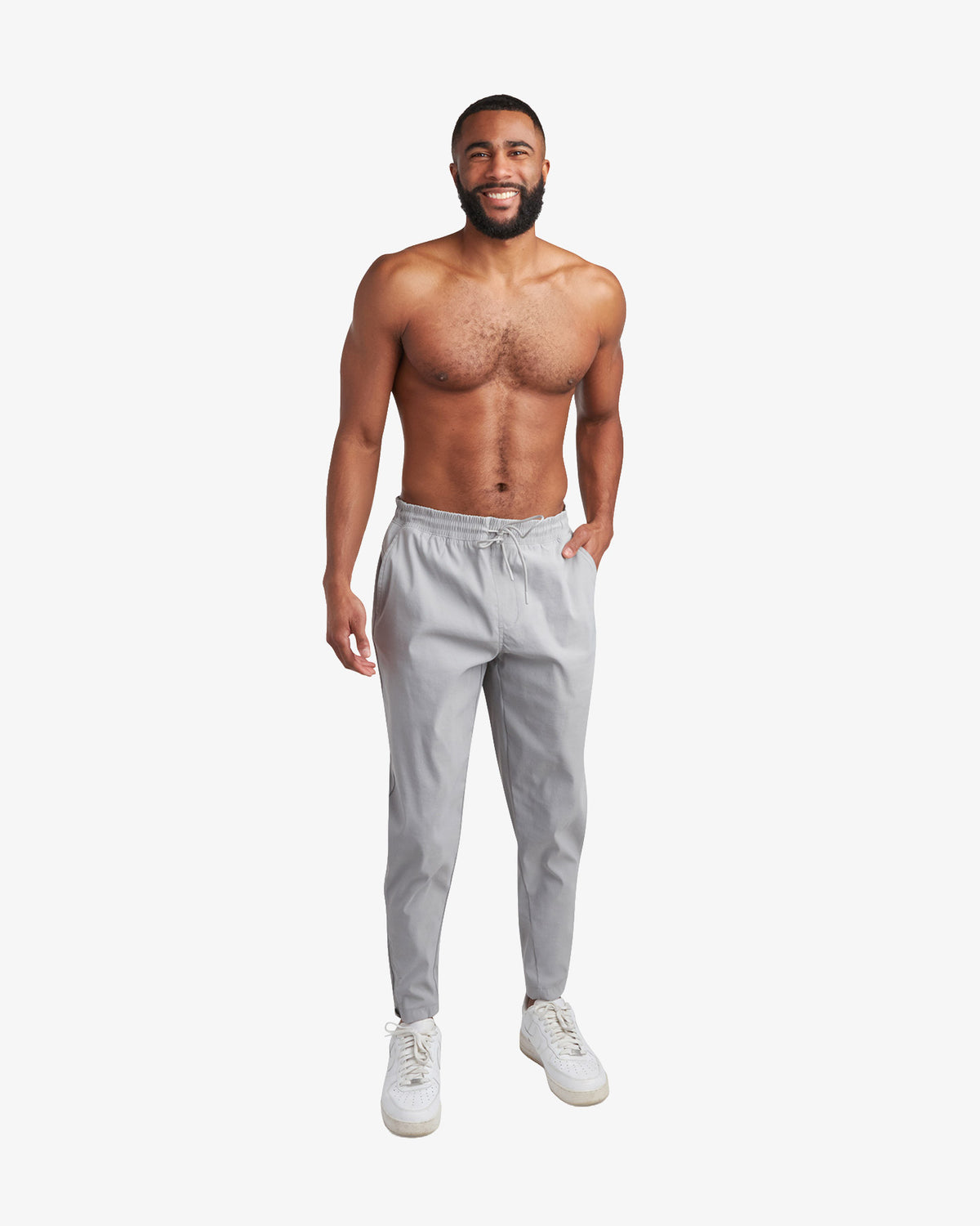 Men's Track Pant - Silver
