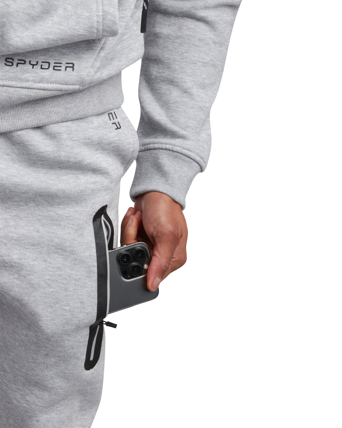 Men's Fleece Full Zip Jogger Set