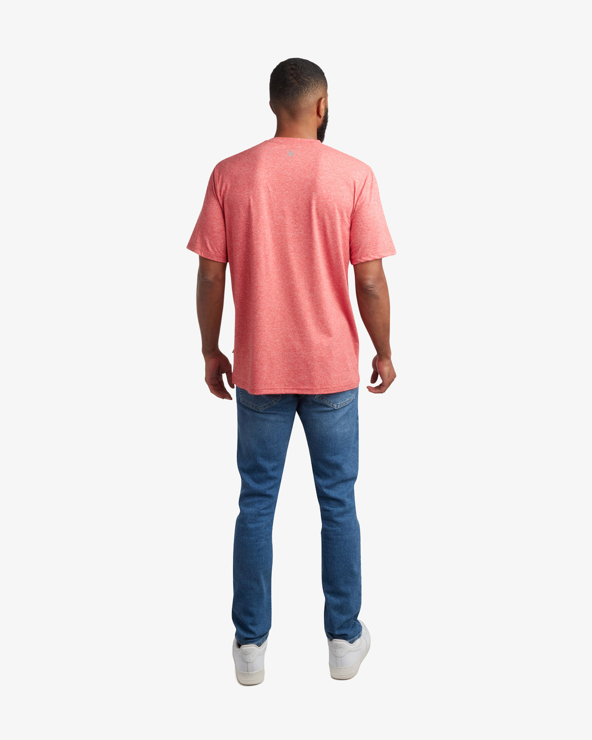 Men's Short Sleeve Wordmark Tee - Spyder Red