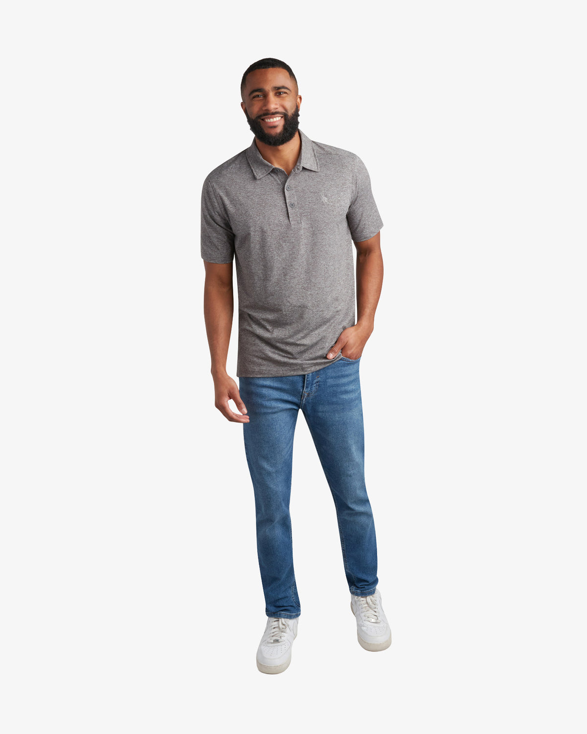 Men's Short Sleeve Jersey Polo