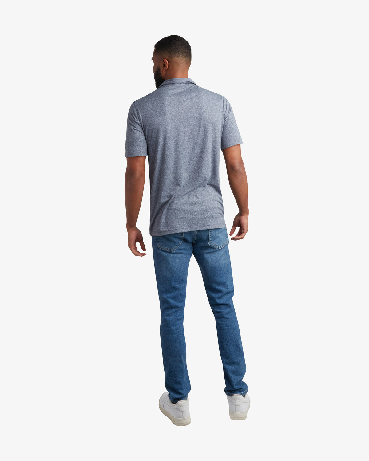 Men's Short Sleeve Jersey Polo