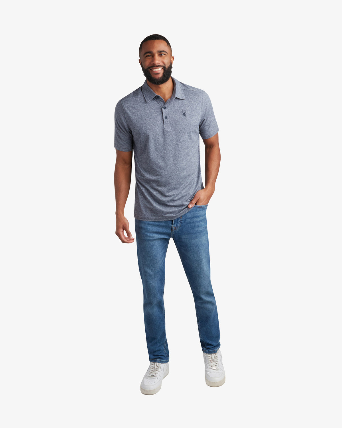 Men's Short Sleeve Jersey Polo
