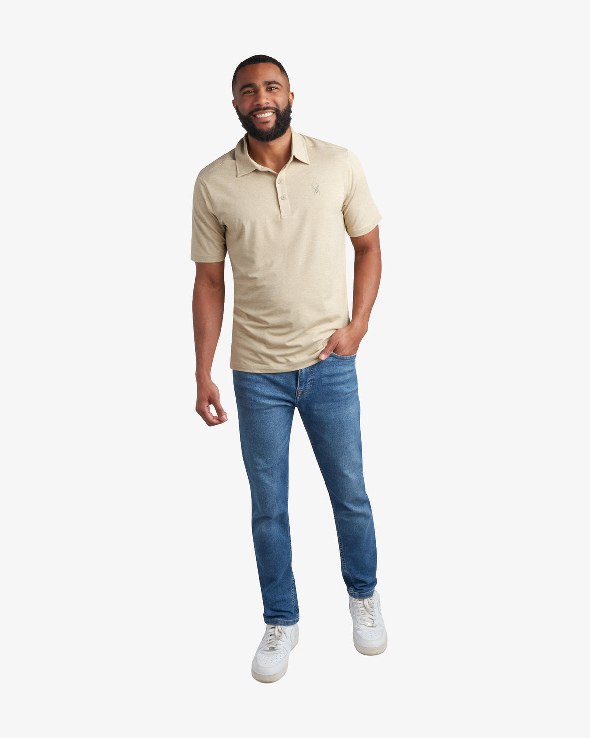 Men's Short Sleeve Jersey Polo