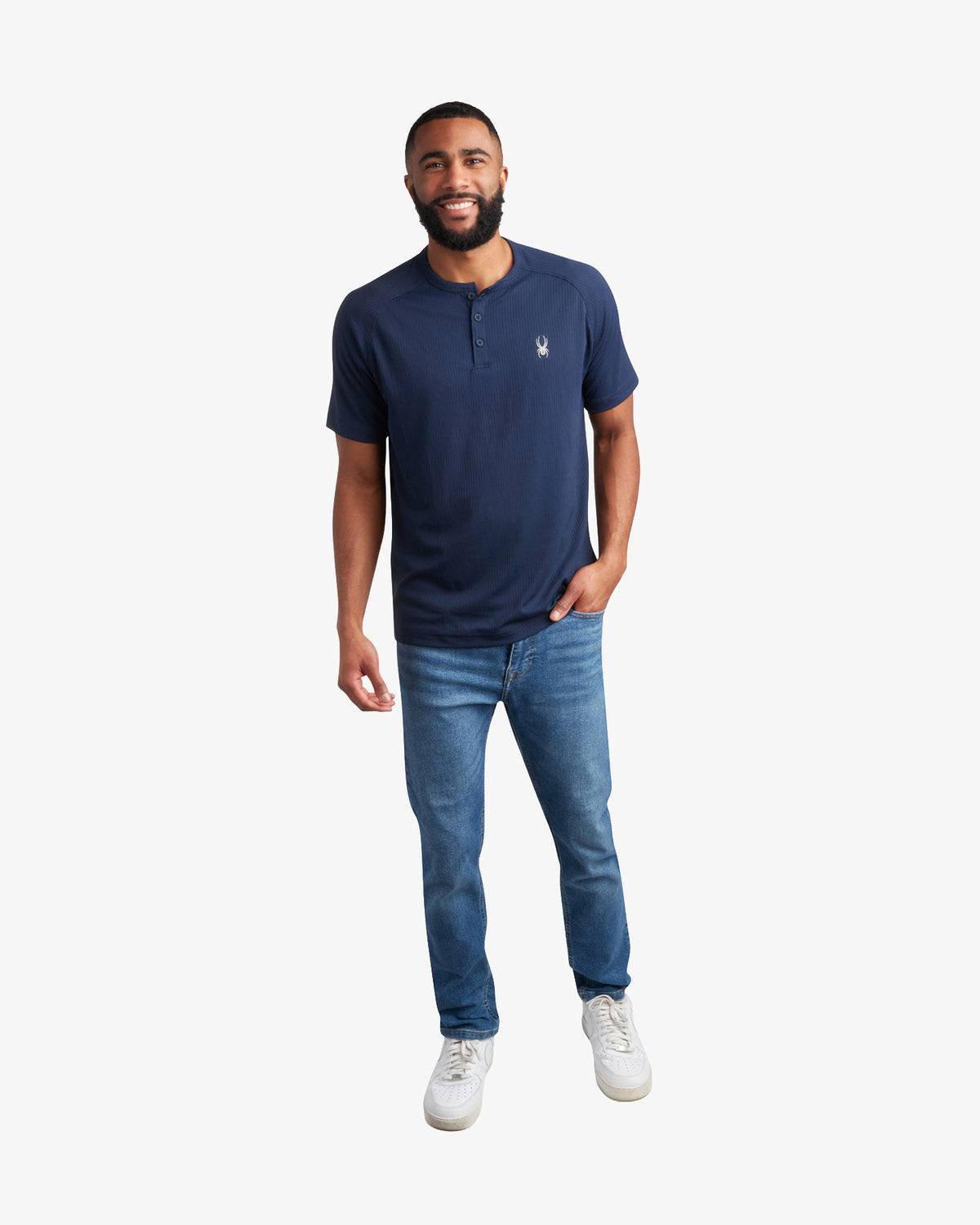 Men's Long Sleeve Thermal Henley