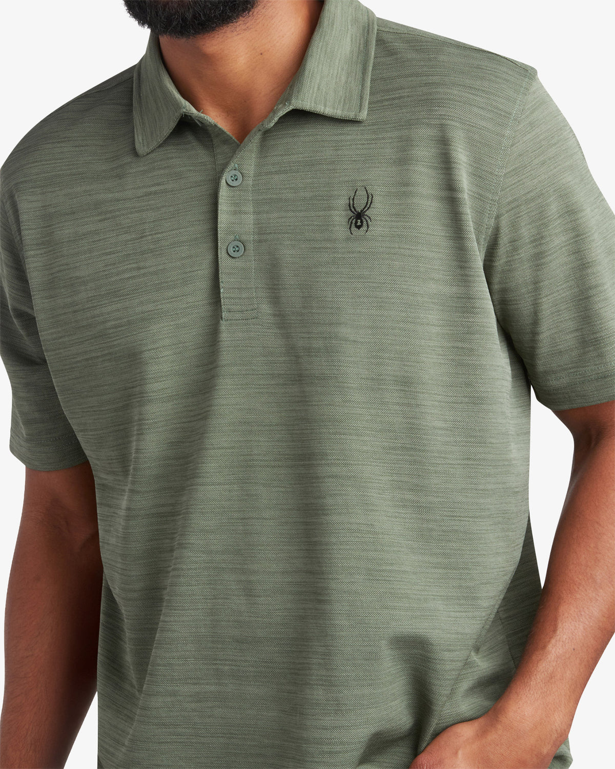 Men's Short Sleeve Tech Polo - Spruce Green