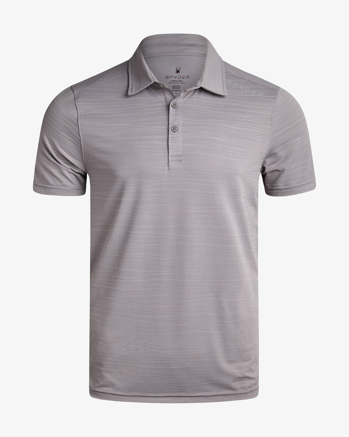 Men's Short Sleeve Jacquard Polo