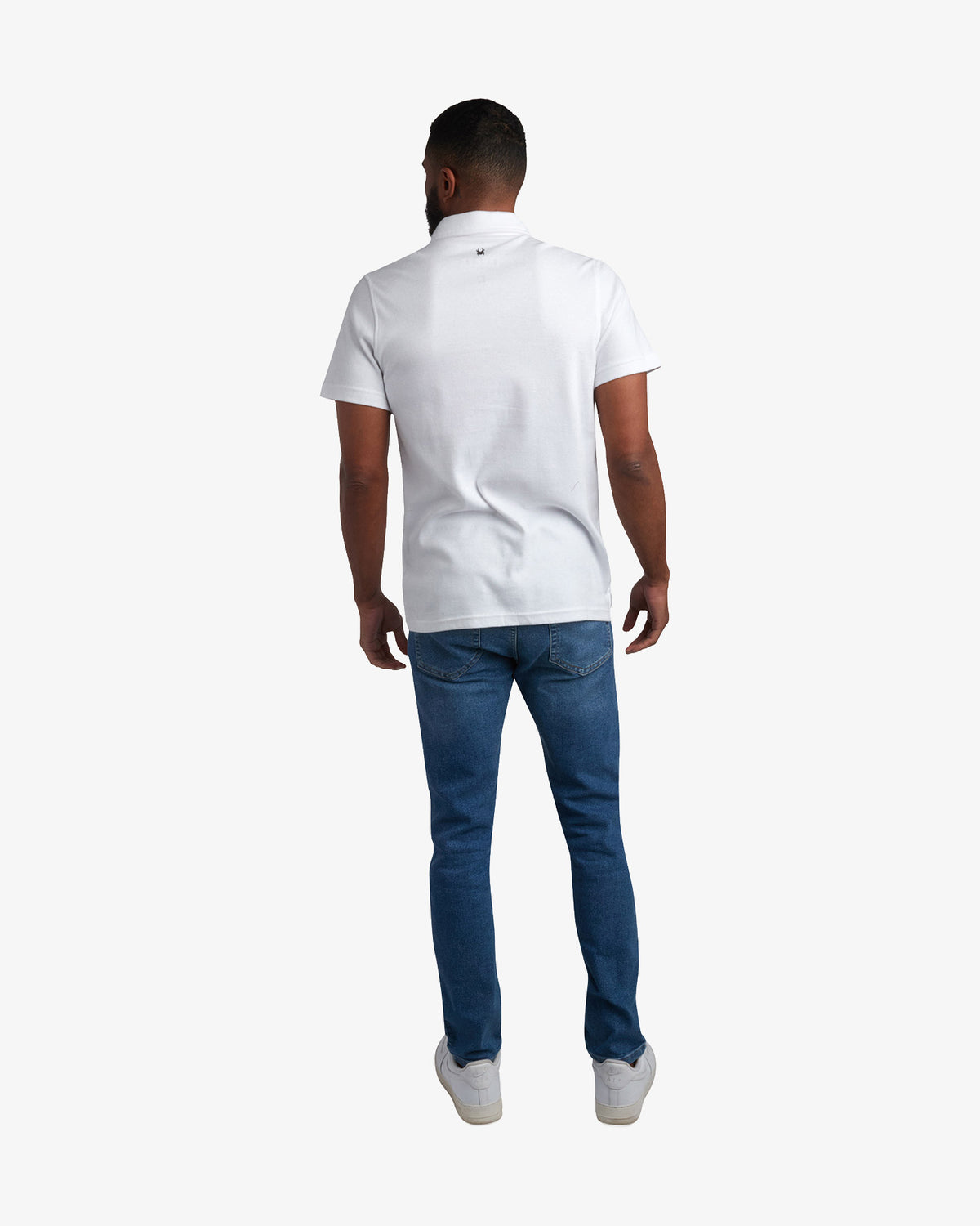 Men's Short Sleeve Color Block Polo