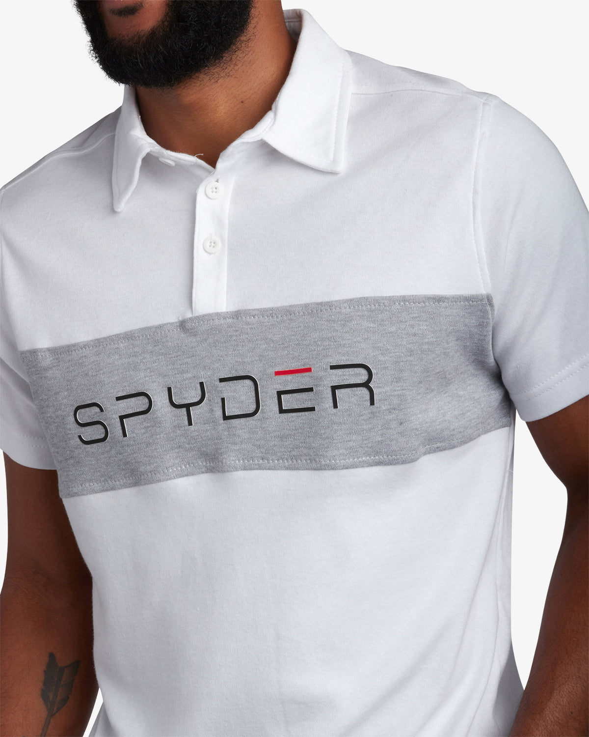 Men's Short Sleeve Color Block Polo