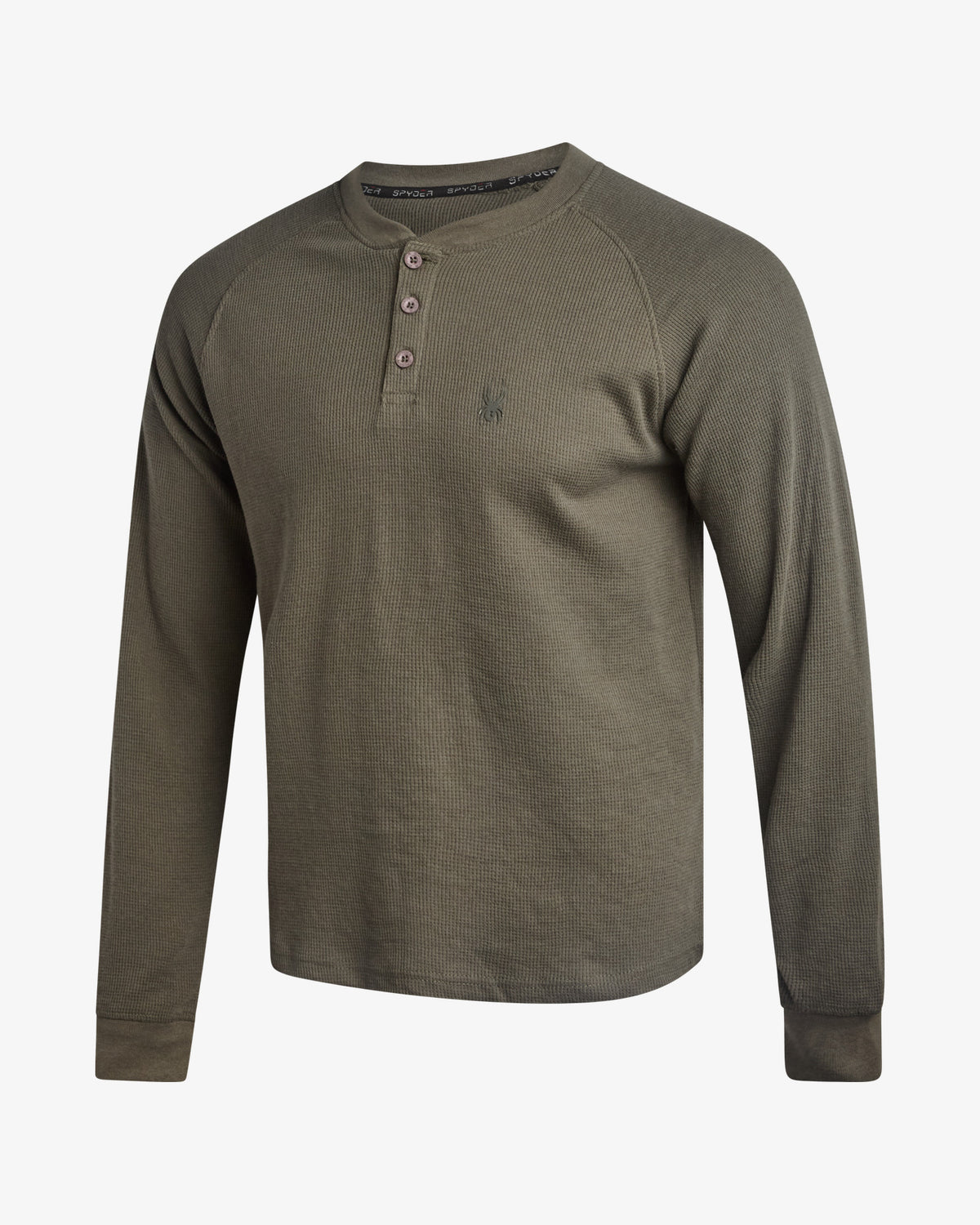 Men's Waffle Long Sleeve Henley