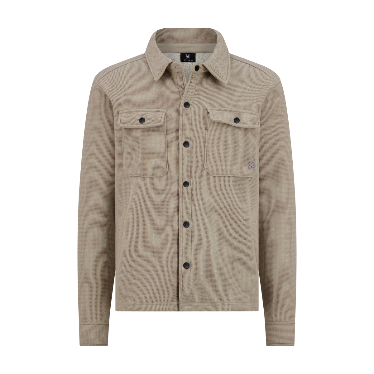 Men's Sherpa Shacket - Stone