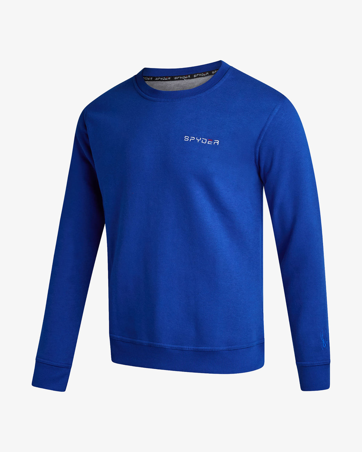 Men's Fleece Crew - Electric Blue