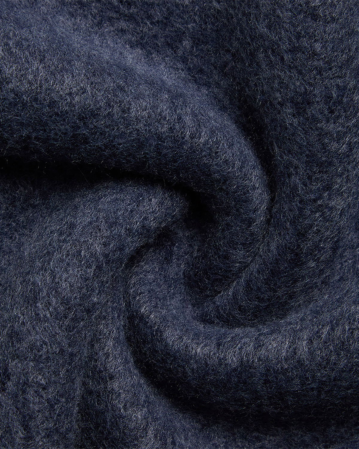 Men's Fleece Crew - Navy Heather