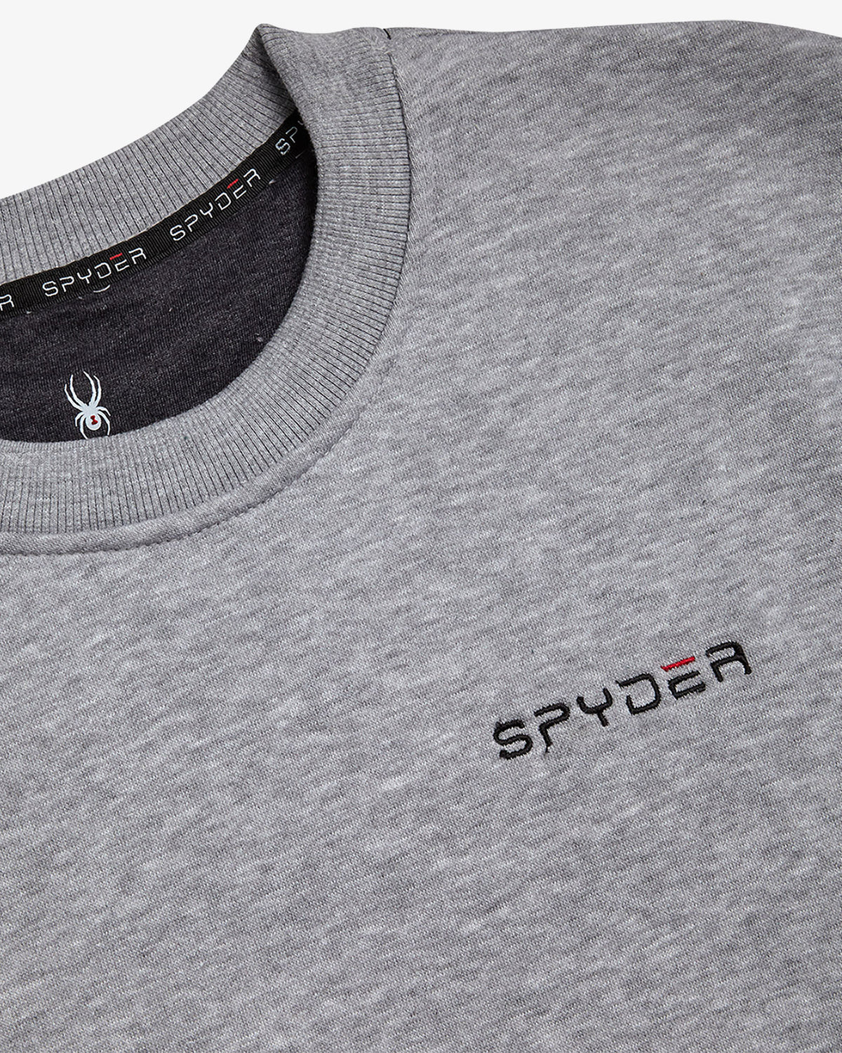 Men's Fleece Crew - Light Gray Heather