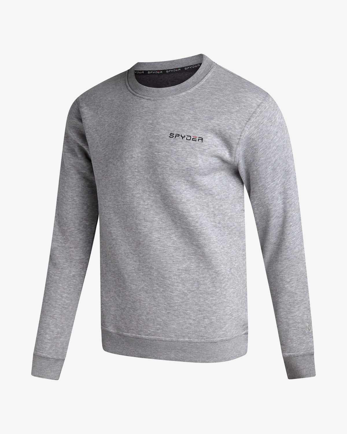 Men's Fleece Crew - Light Gray Heather