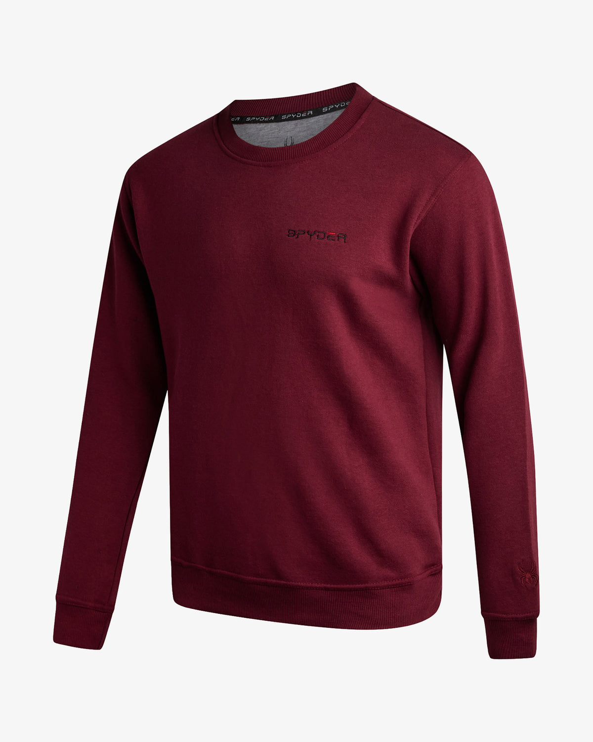 Men's Fleece Crew - Mahogany