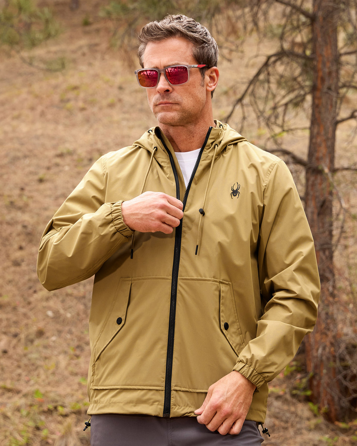 Men's Gale Windbreaker - Khaki