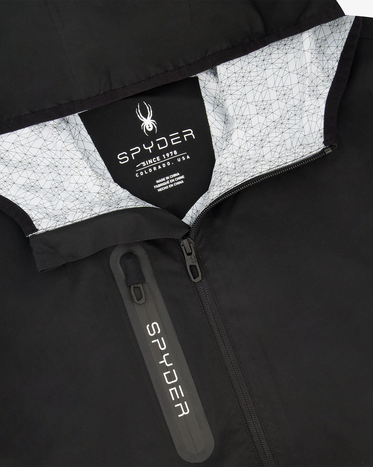 Men's Mountain Mist Rain Jacket - Black