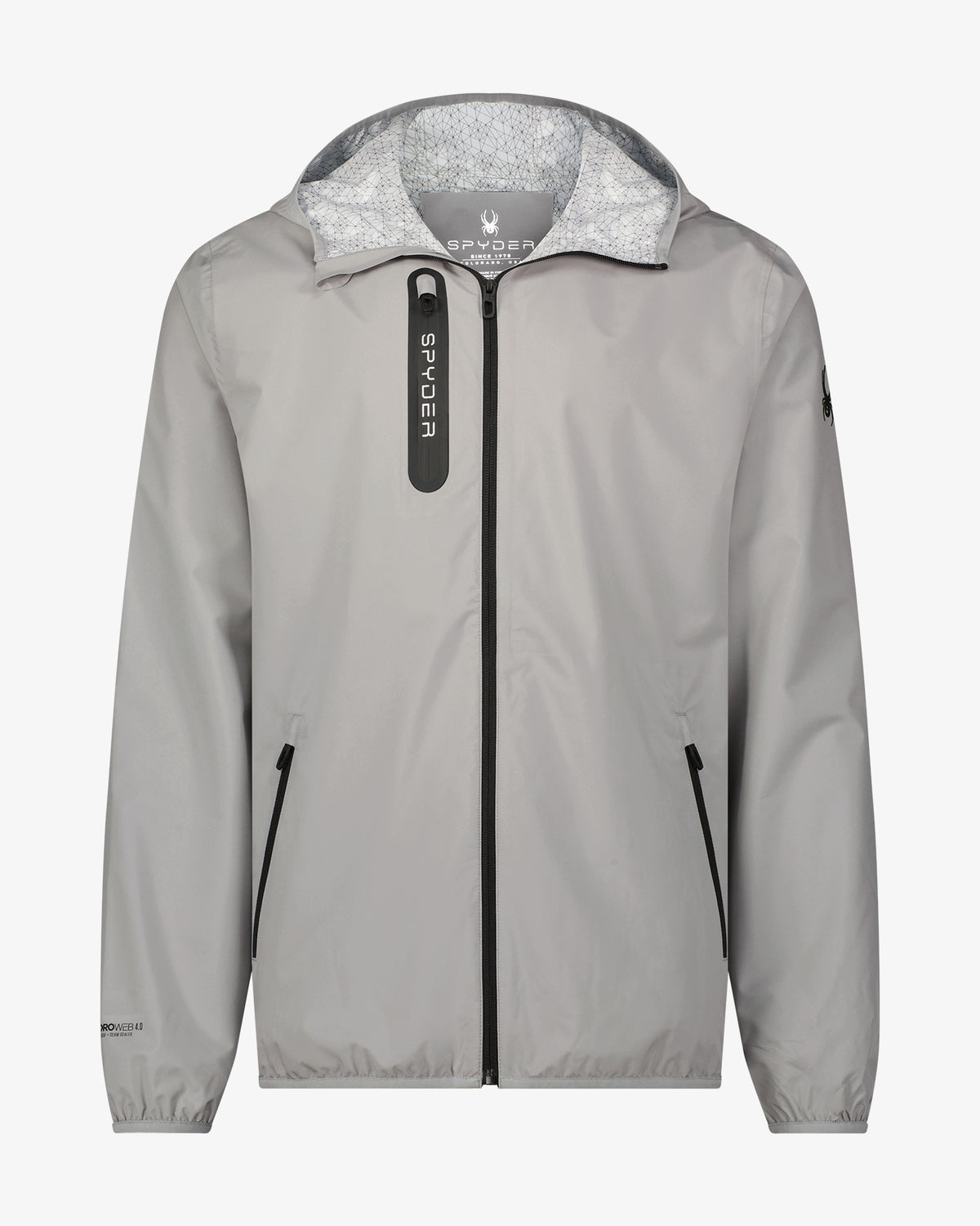 Men's Mountain Mist Rain Jacket - Pewter