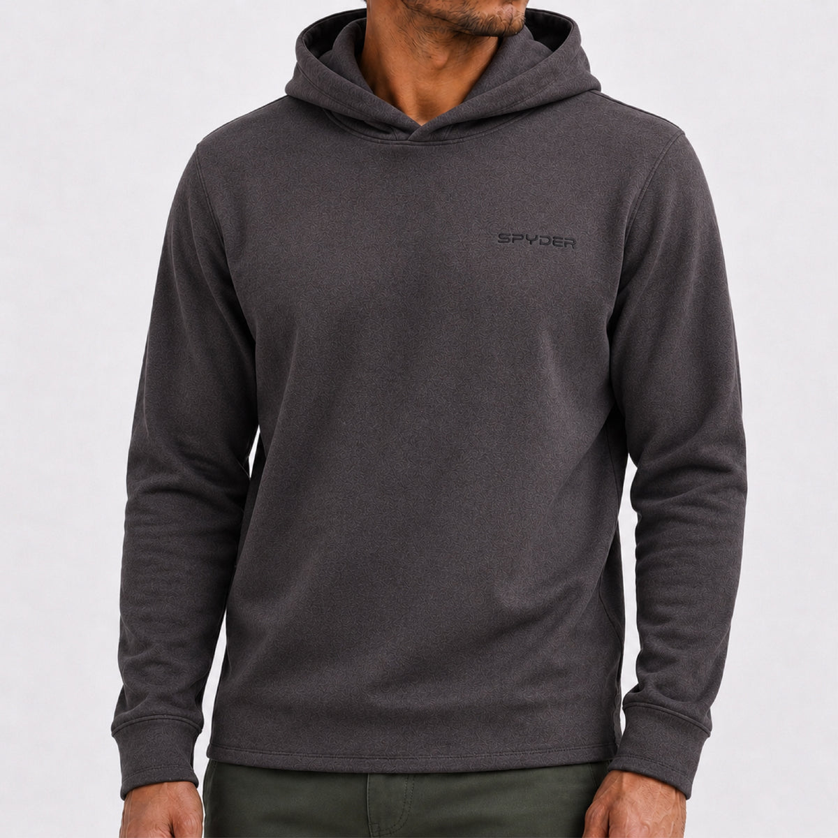 Men's Corduroy Fleece Long-Sleeve Hoodie - Polar