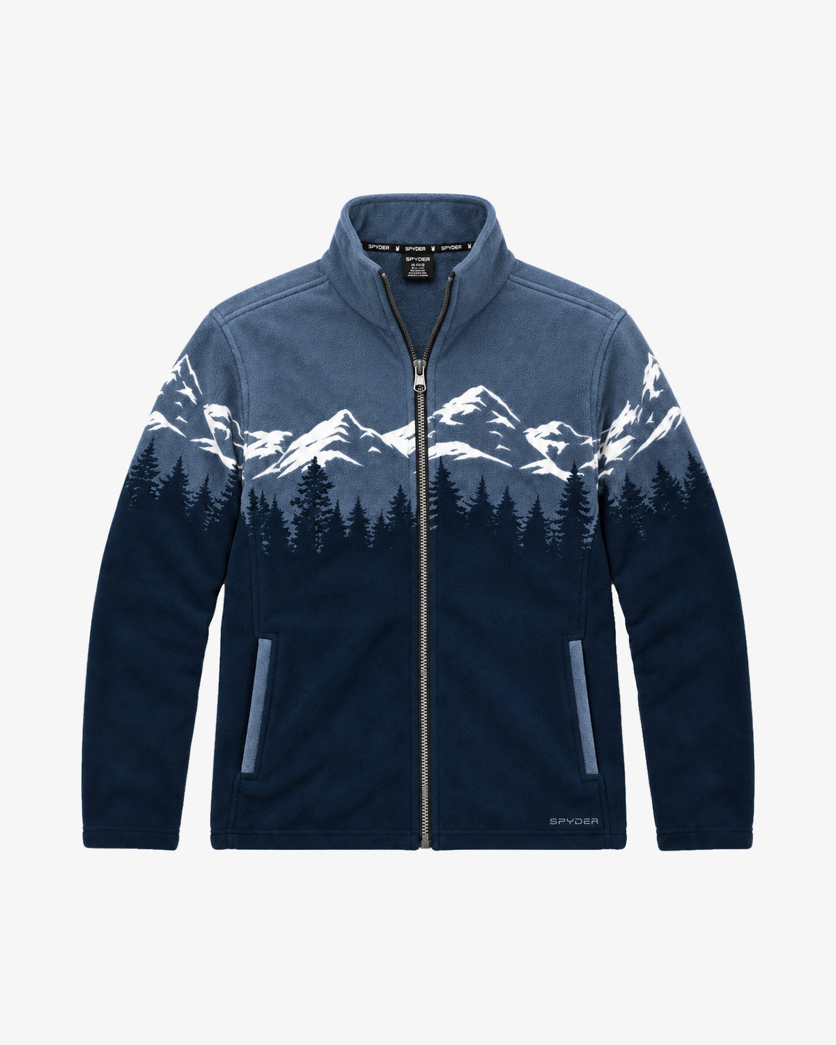 Men's Print Sherpa Full-Zip