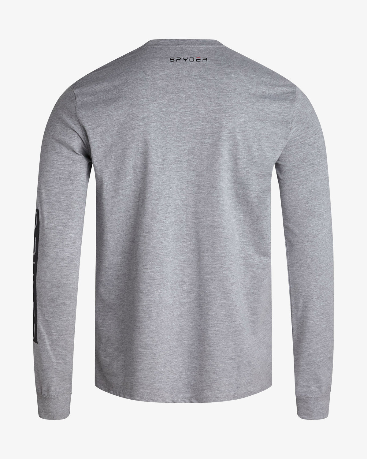 Men's Split Logo Long Sleeve - Heather Gray