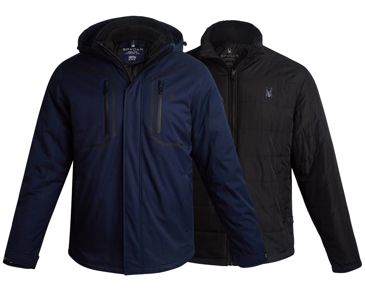 Mens 3 in 1 Jacket - True Navy