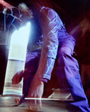 Mens Podium Half Zip T-Neck - Deep Purple