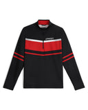 Men's Legacy Half Zip T-Neck - Black